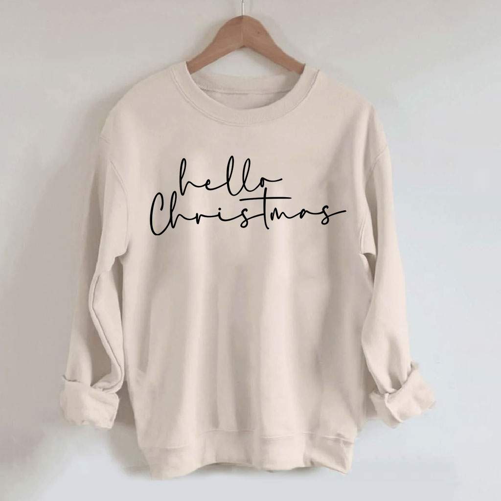 Hello Christmas Sweatshirt