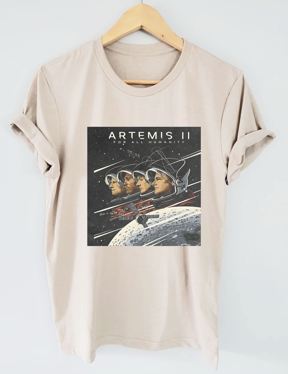 Artemis II 2026 Rocket Launch T-Shirt