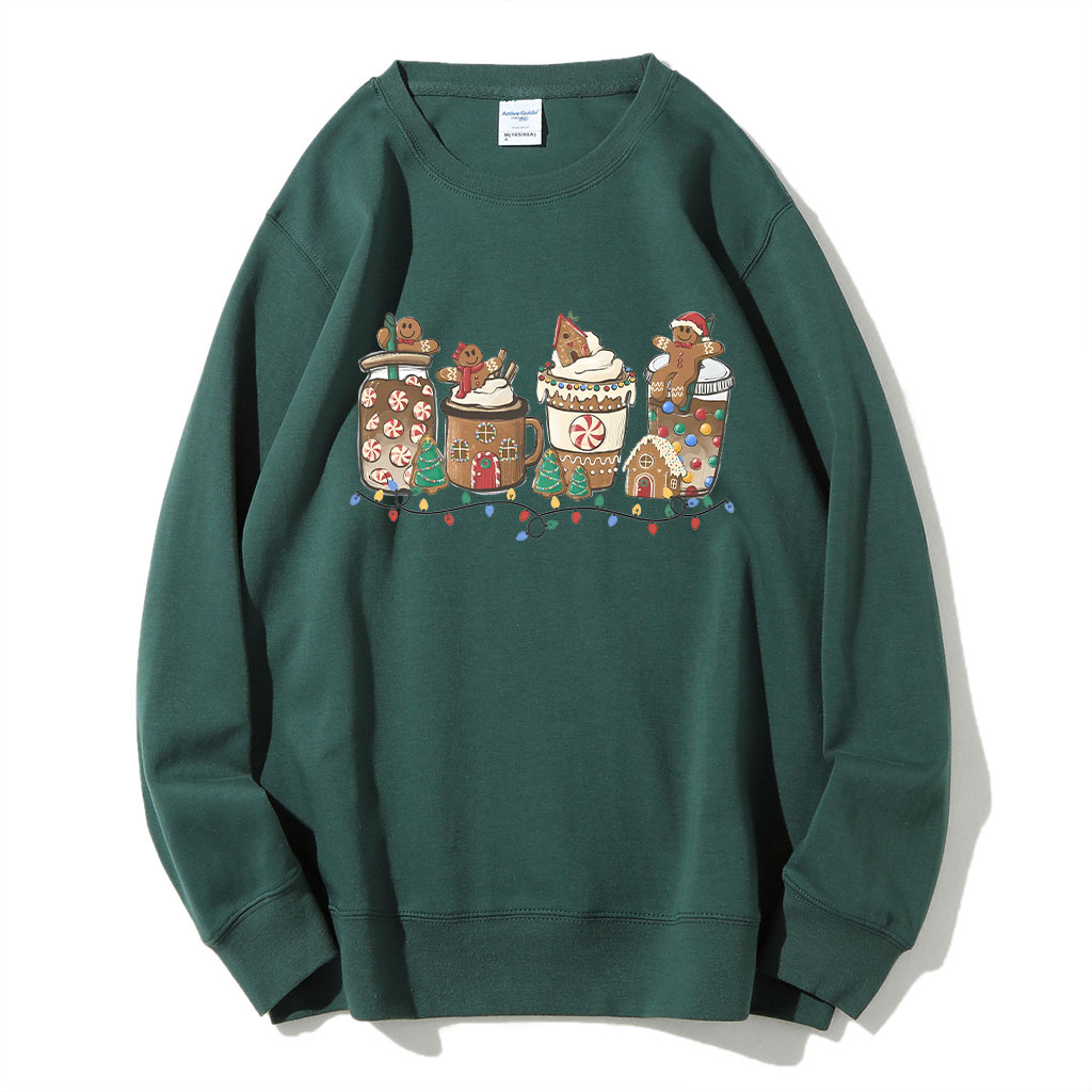 Gingerbread Christmas Coffee Sweatshirt