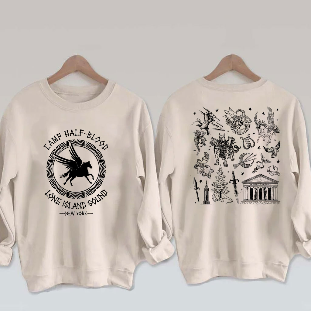 Camp Halfblood Funny Sweatshirt