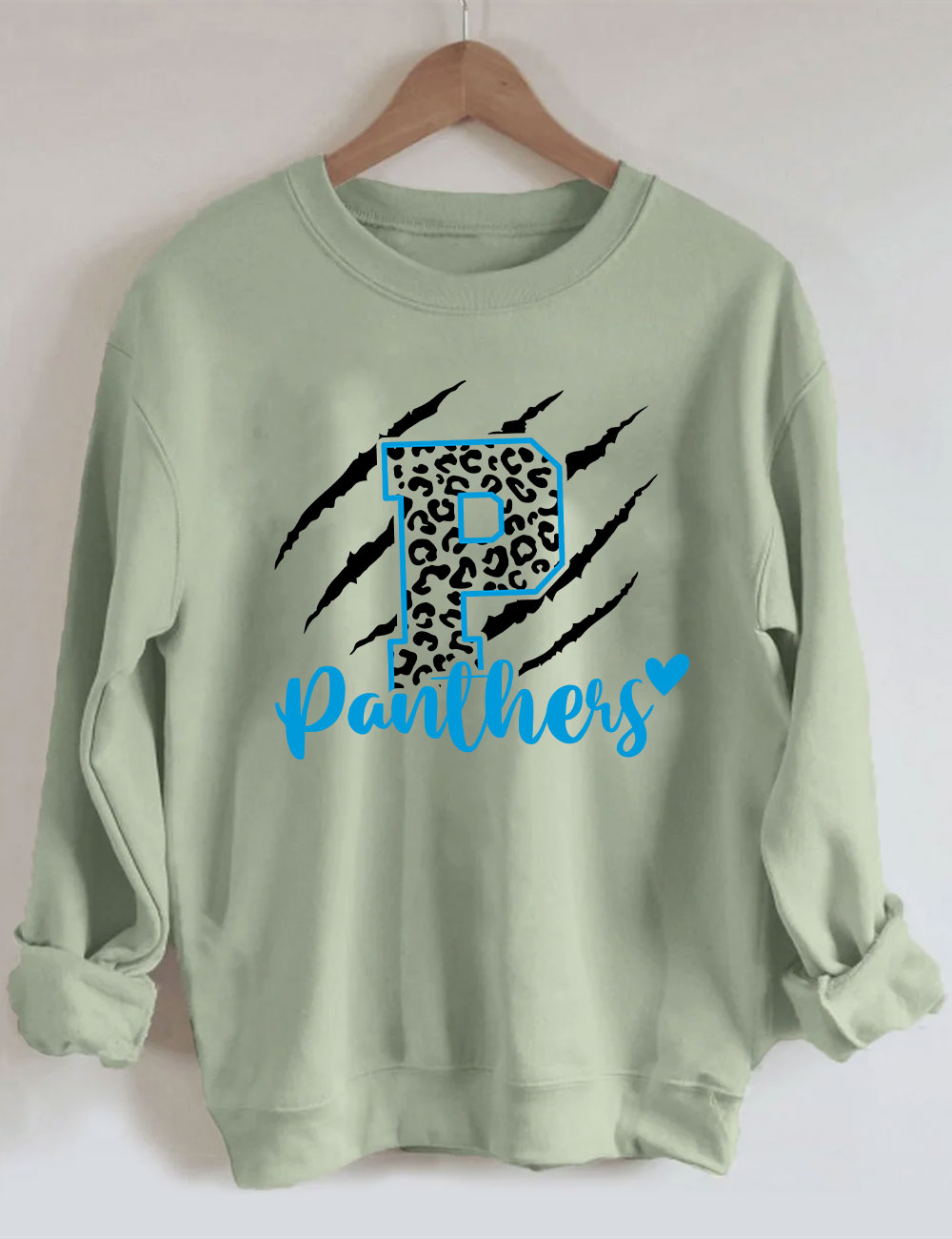 Leopard Panthers Football Sweatshirt