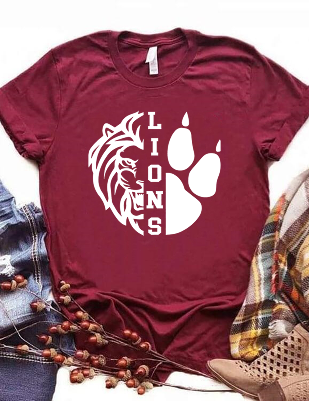 Lions Digital  Cowboys Football T-Shirt