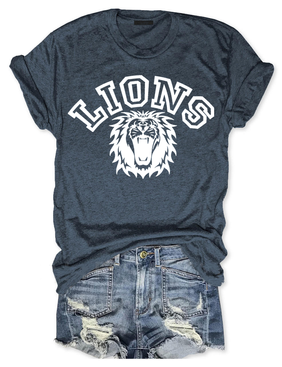 Lions mascot  Football T-Shirt