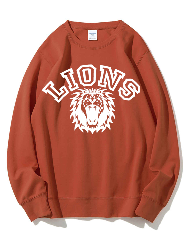 Lions mascot  Football Sweatshirt