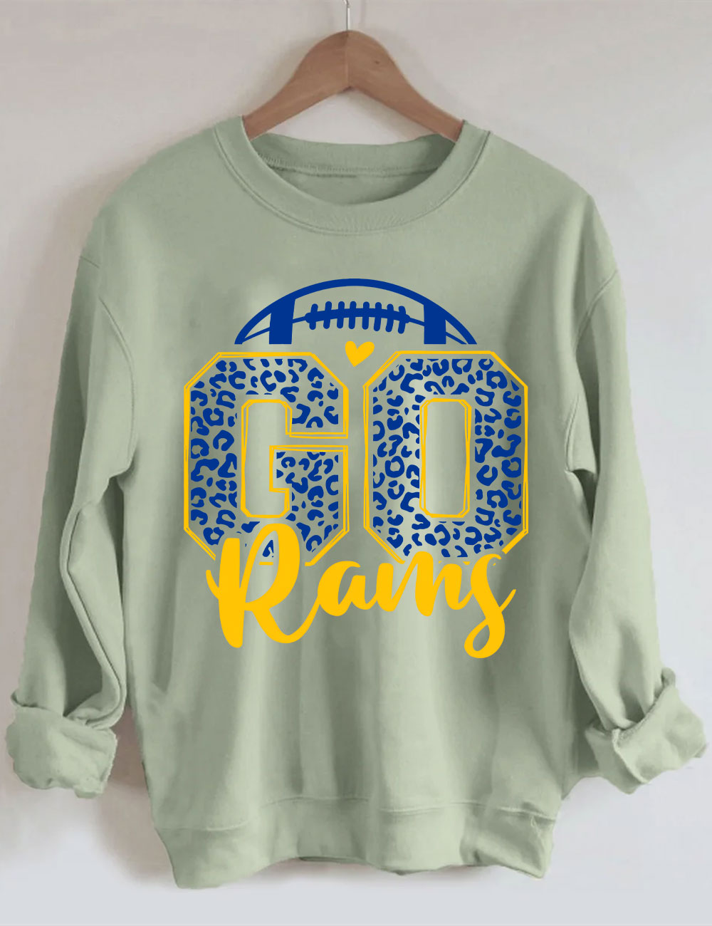 Go Rams Football Sweatshirt