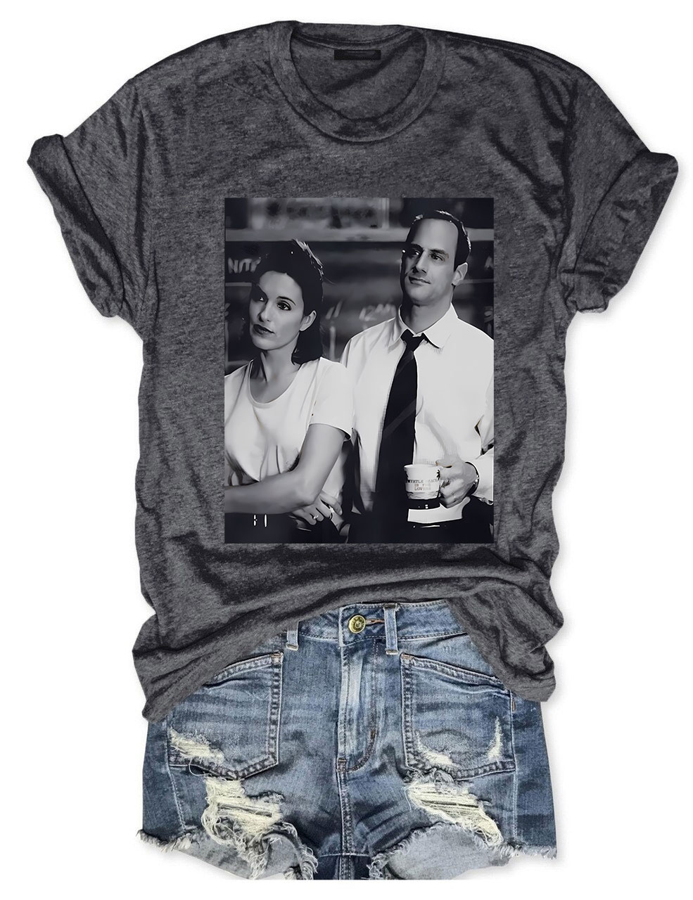 Elliot Stabler And Olivia Benson T-Shirt