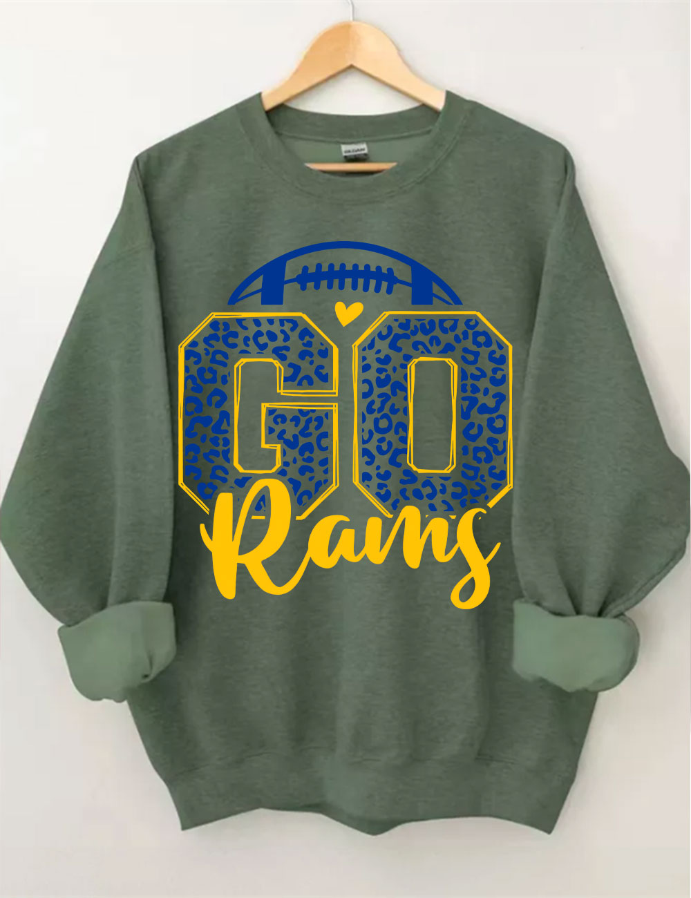 Go Rams Football Sweatshirt