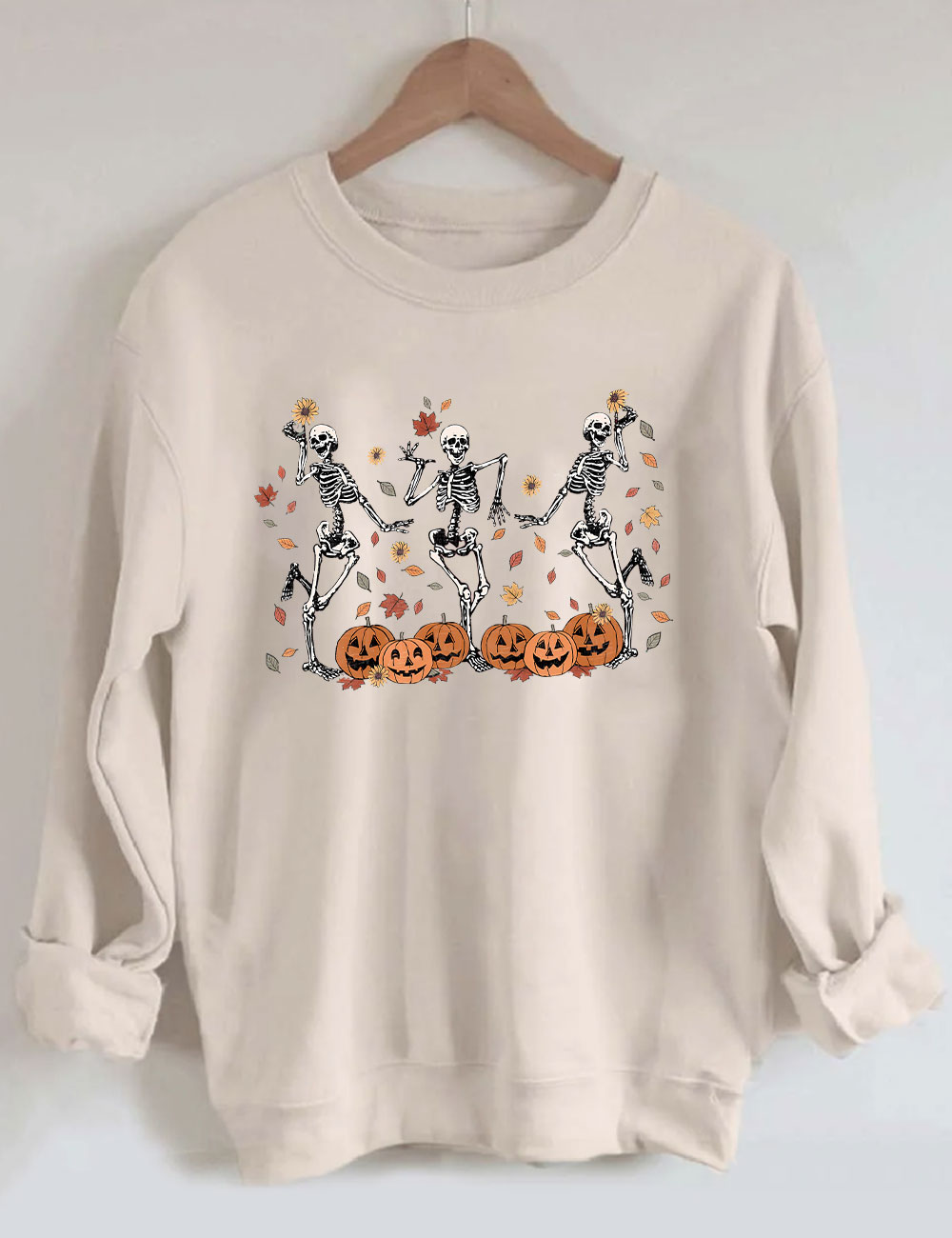 Pumpkin Skeleton Sweatshirt