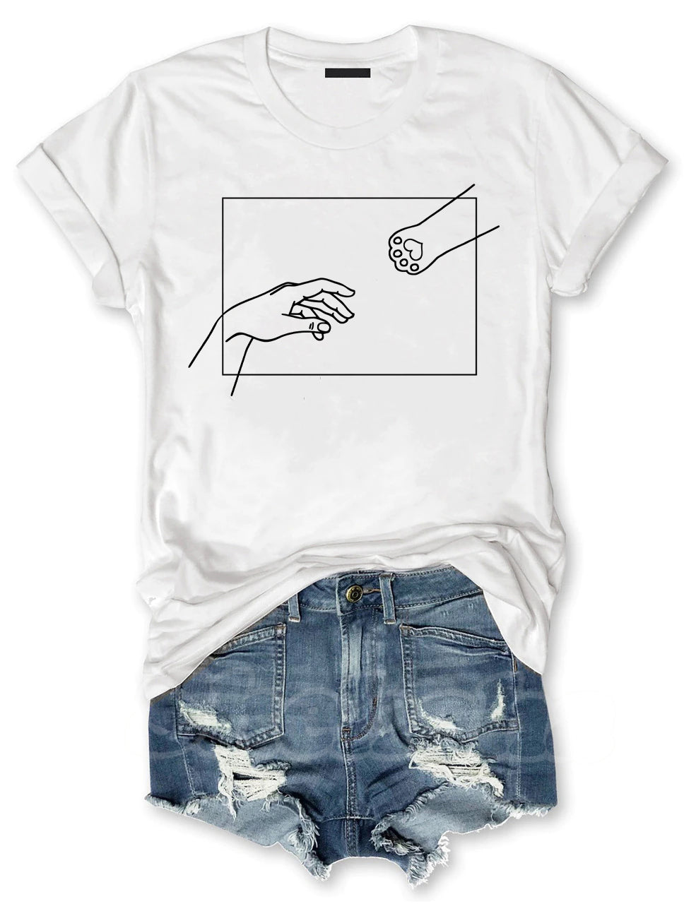 Cat Mom T-shirt
