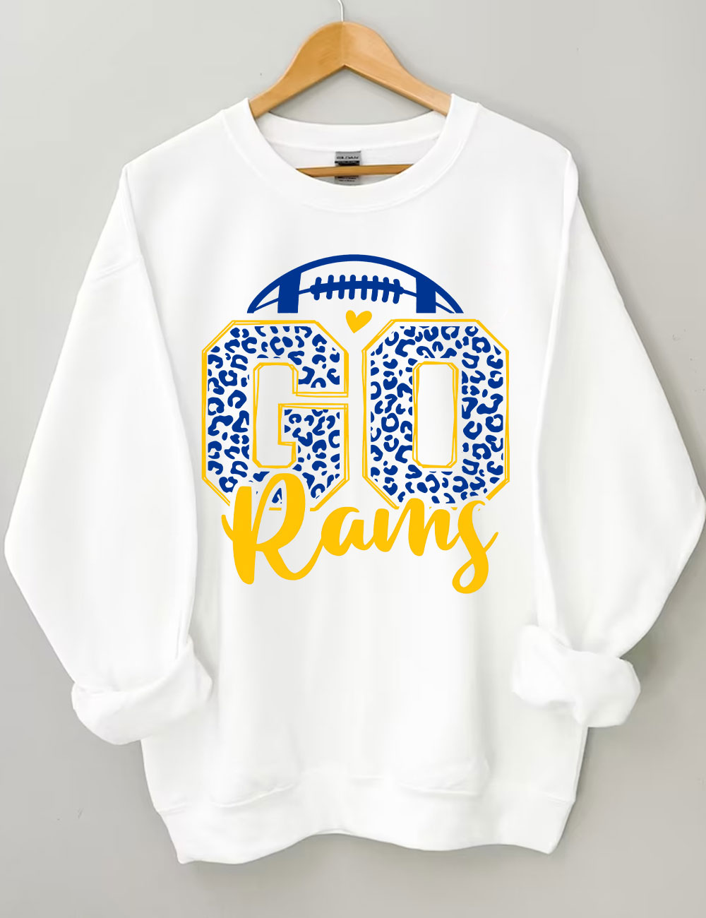 Go Rams Football Sweatshirt