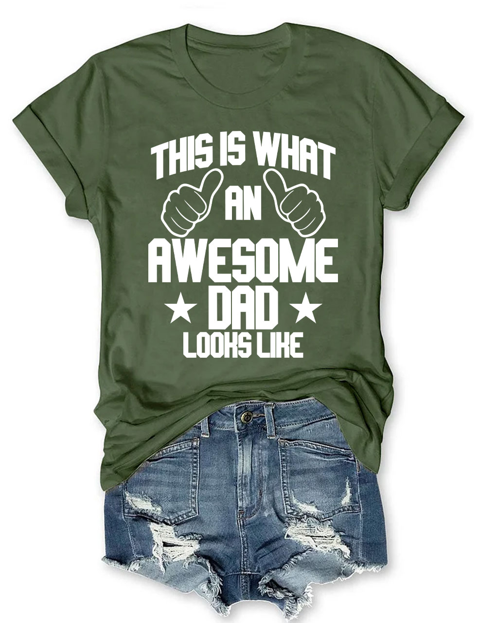 This is what an Awesome Dad Looks like T-shirt