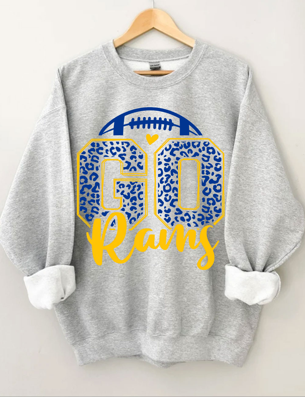 Go Rams Football Sweatshirt