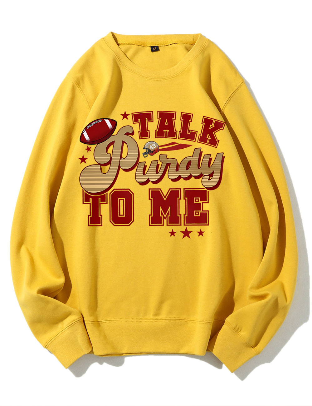 Talk Purdy To Me San Francisco 49ERS Football Sweatshirt