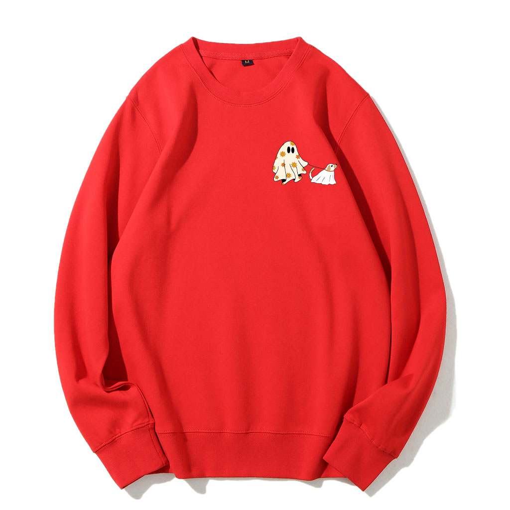 Сute Ghost Dog Halloween Sweatshirt