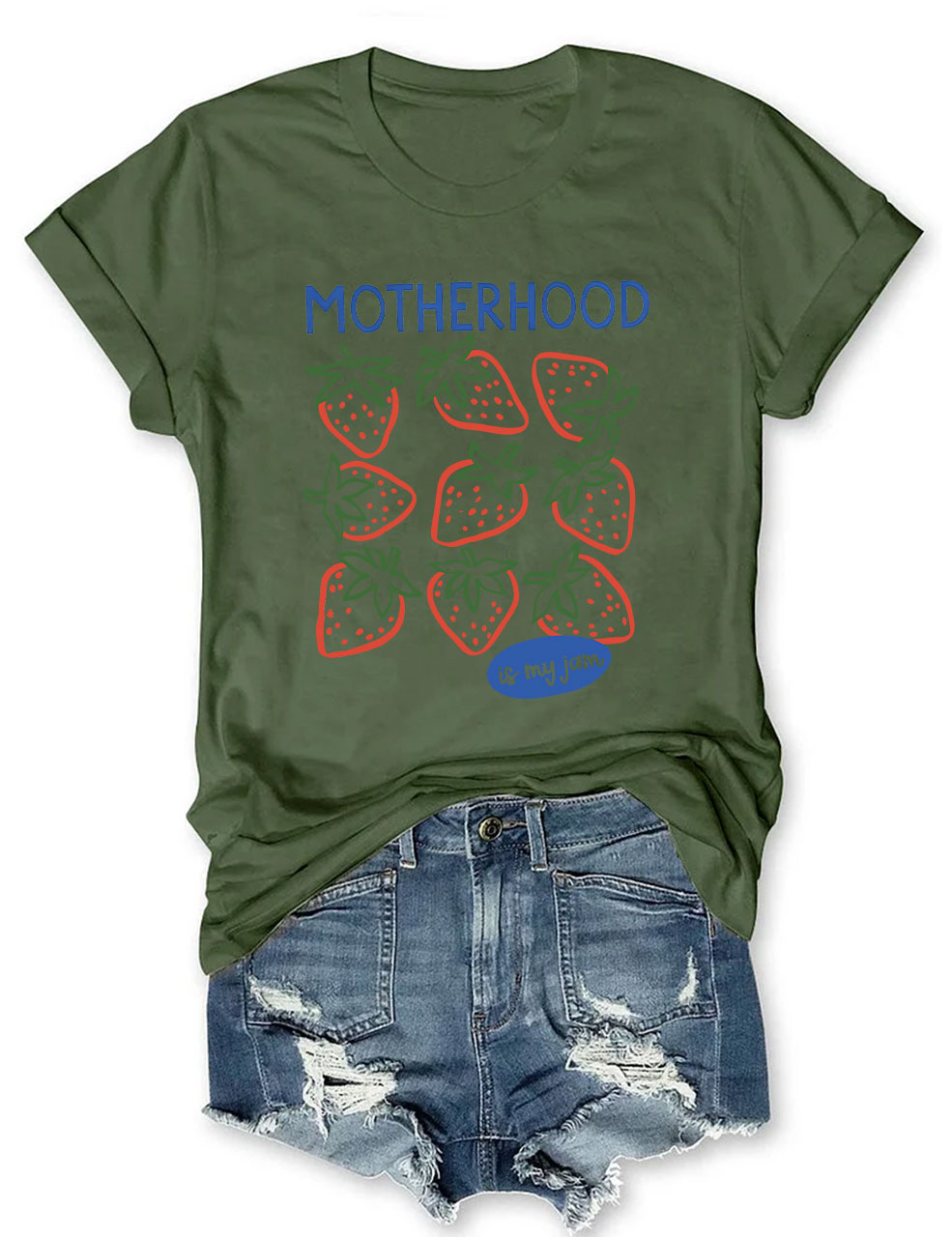Motherhood is My Jam Comfort T-shirt