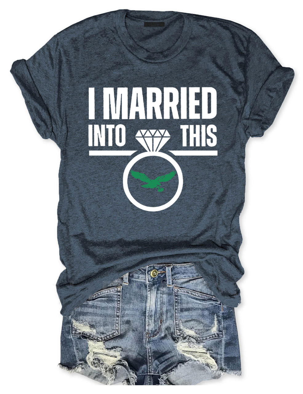 I Married to This Eagles Vintage T-Shirt