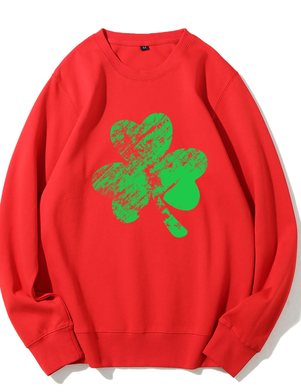 Retro Shamrock  Sweatshirt