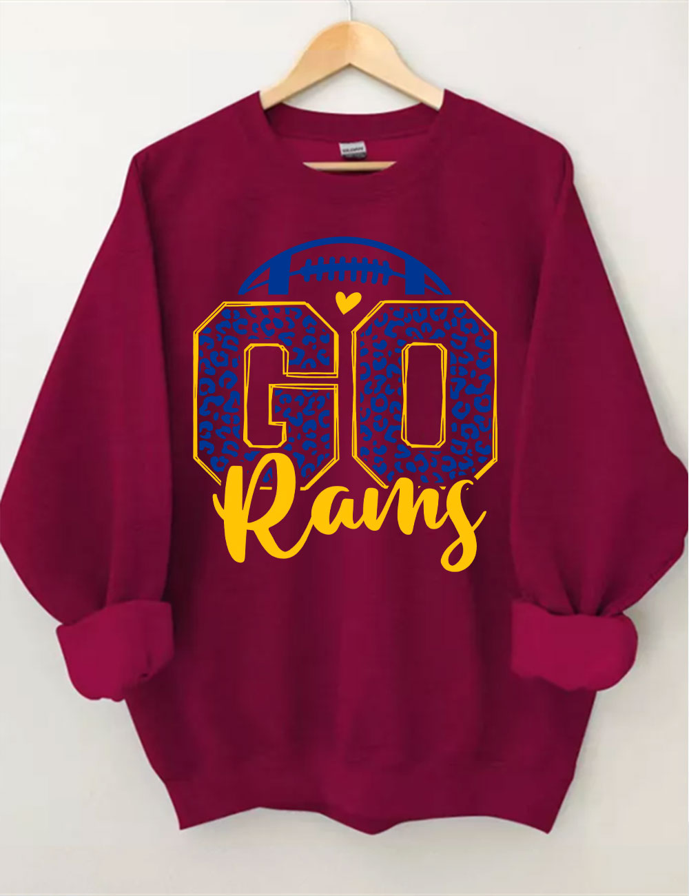 Go Rams Football Sweatshirt