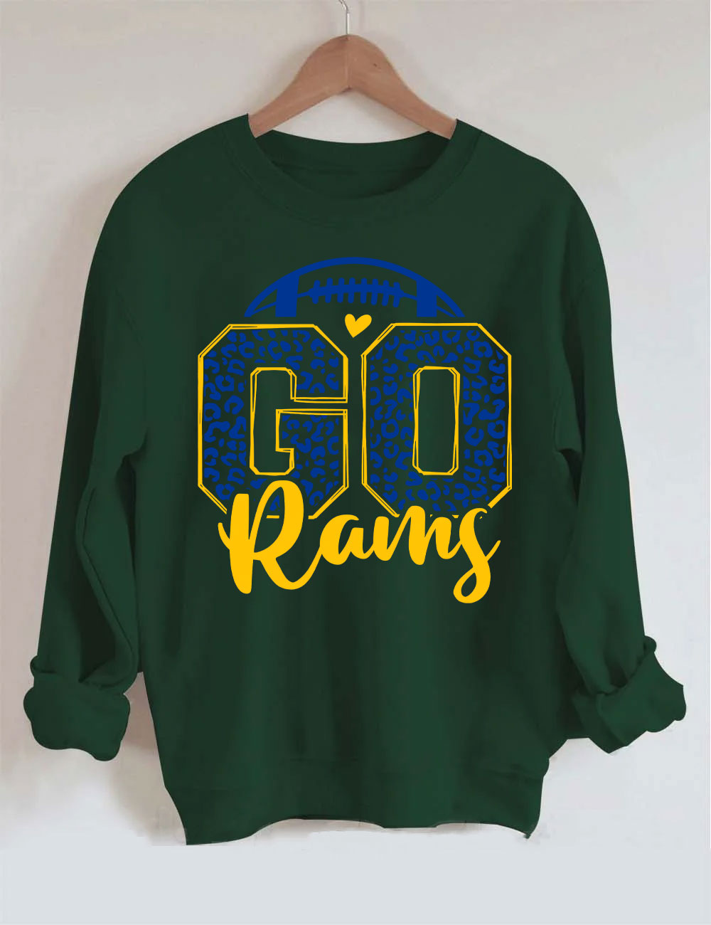 Go Rams Football Sweatshirt