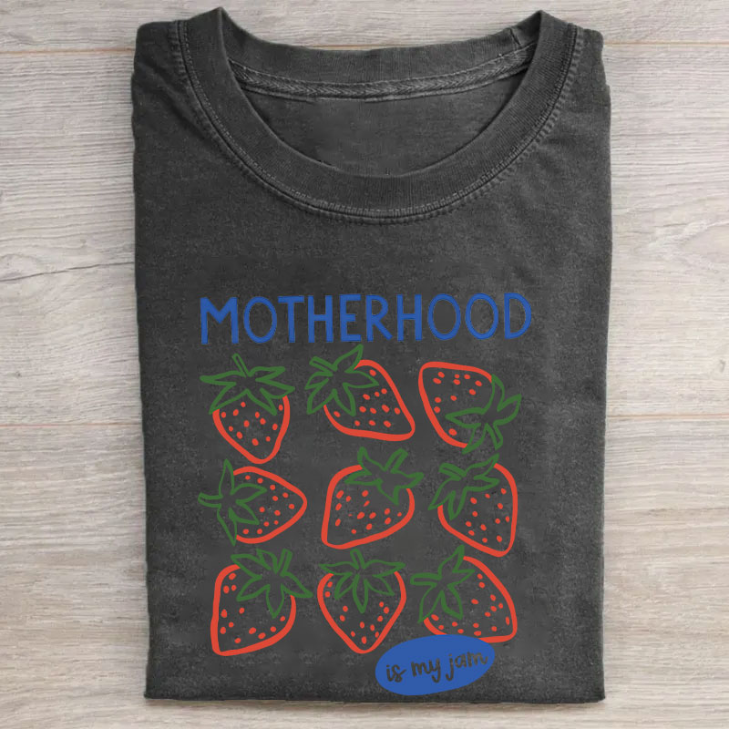 Motherhood is My Jam Comfort T-shirt