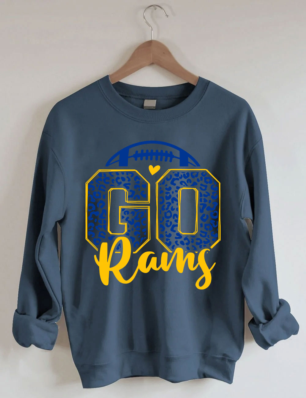 Go Rams Football Sweatshirt