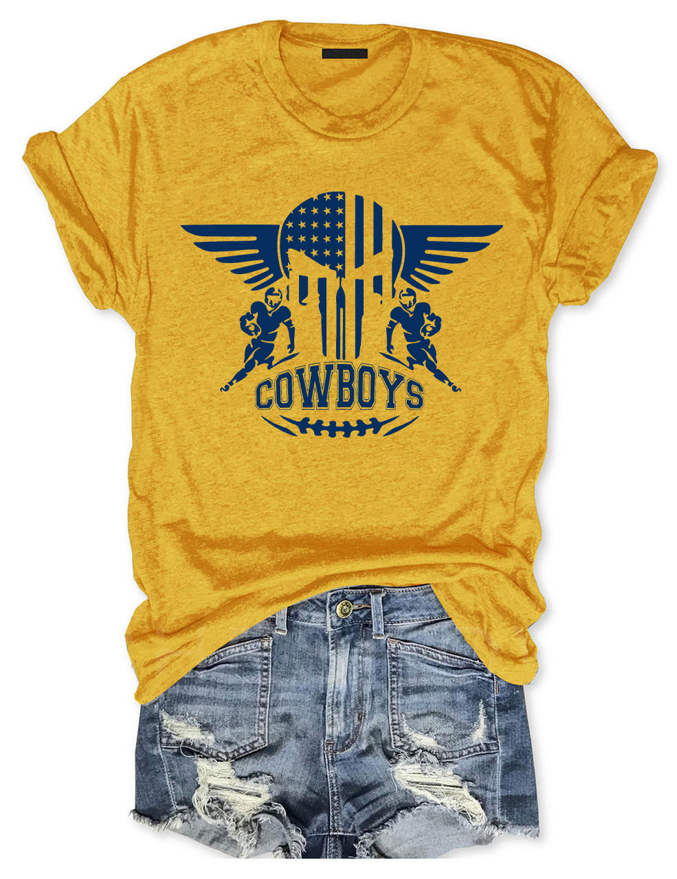 Cowboys Star Football T-Shirt