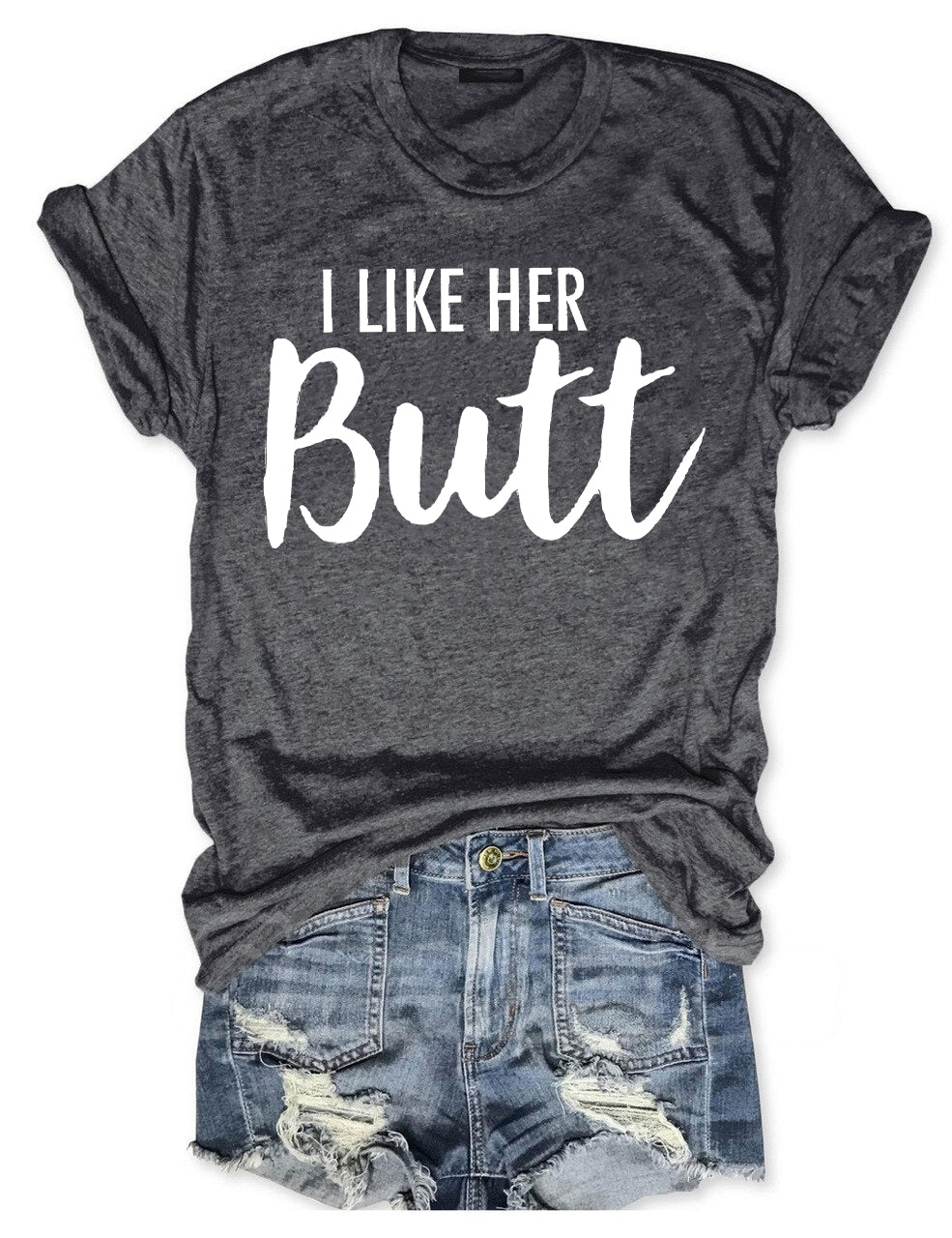 I Like His Beard , I Like Her Butt T-shirt