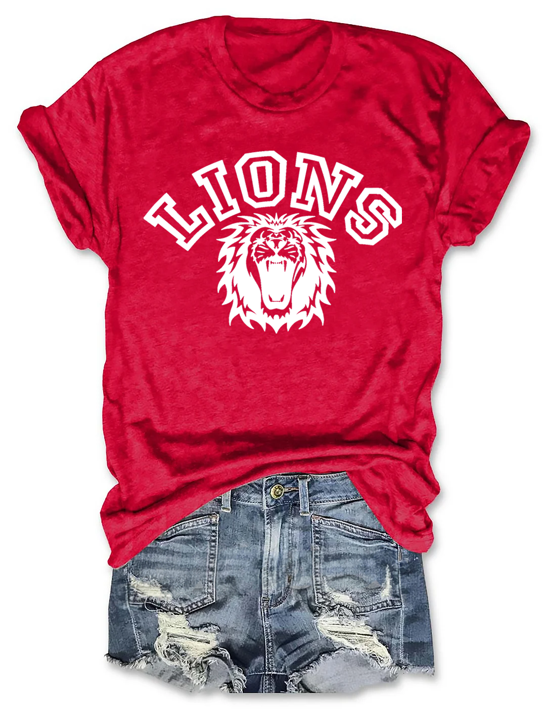 Lions mascot  Football T-Shirt