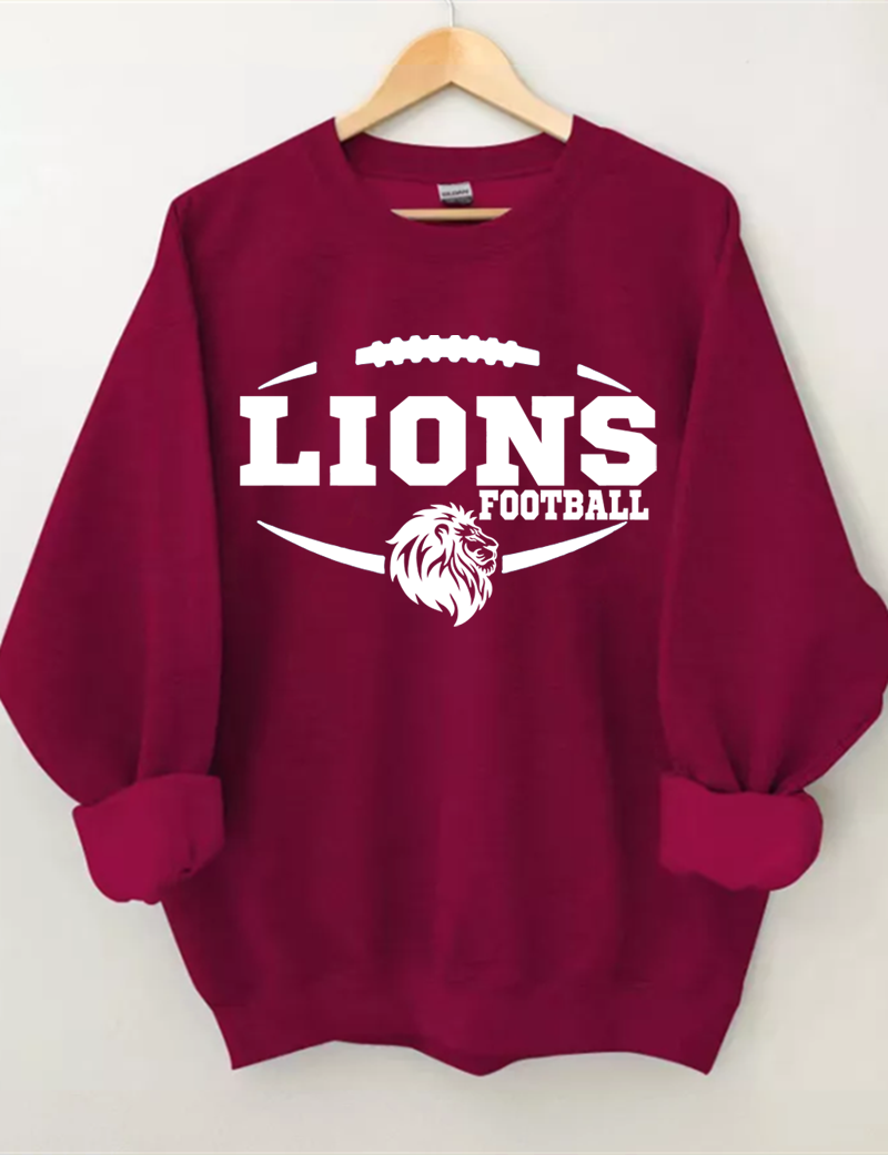 Lions logo  Football Sweatshirt