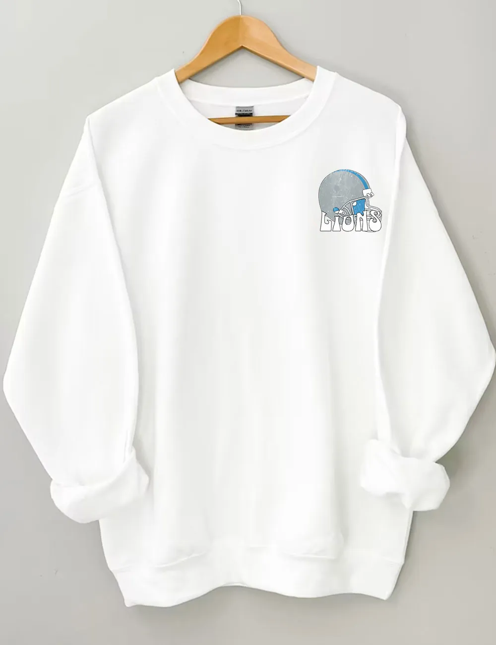 Vintage Detroit Lions Football Sweatshirt