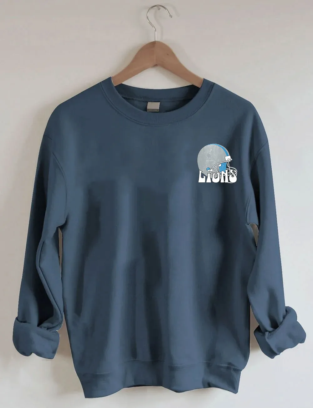 Vintage Detroit Lions Football Sweatshirt