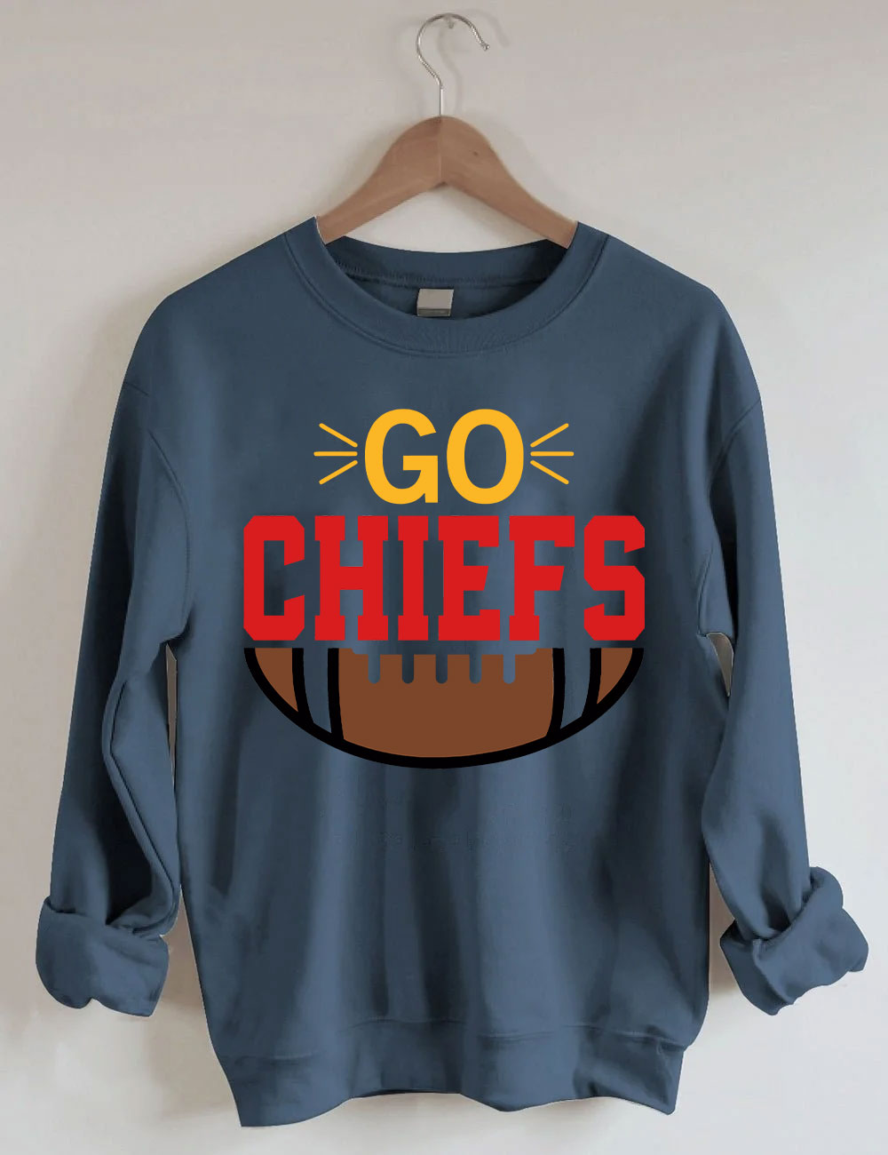 Go Chiefs Football Sweatshirt