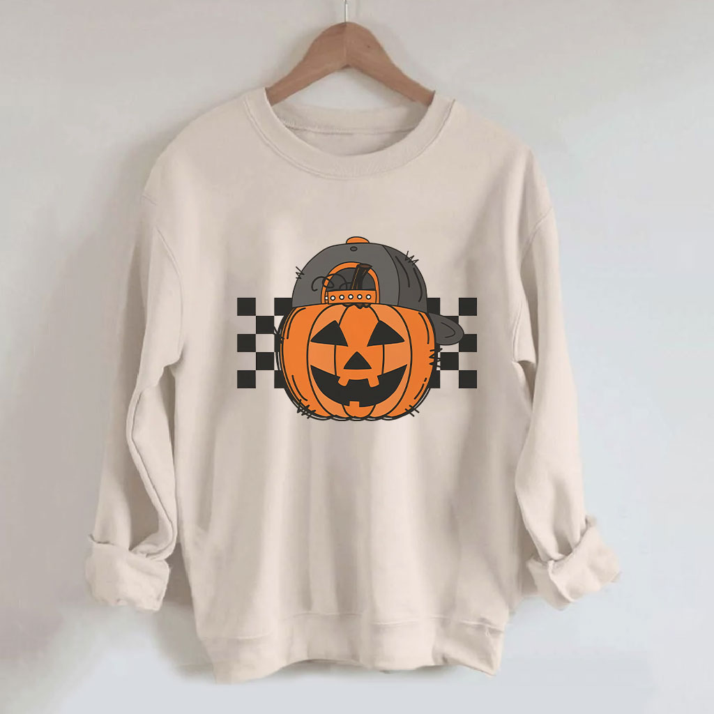 Pumpkin Dude Toddler Funny Sweatshirt