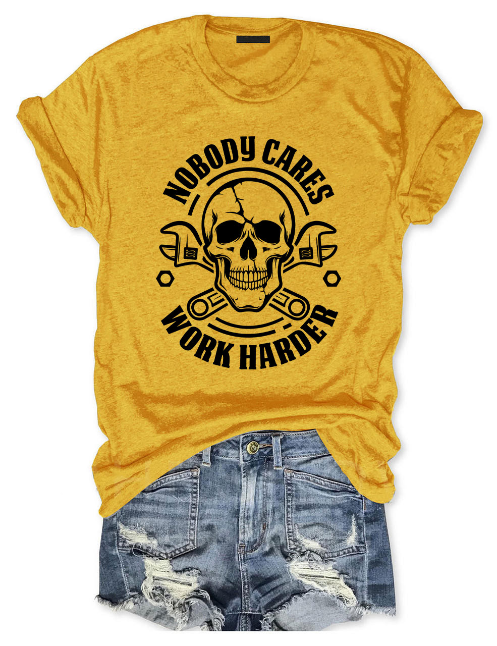 Nobody Cares Work Harder With Kull T-Shirt