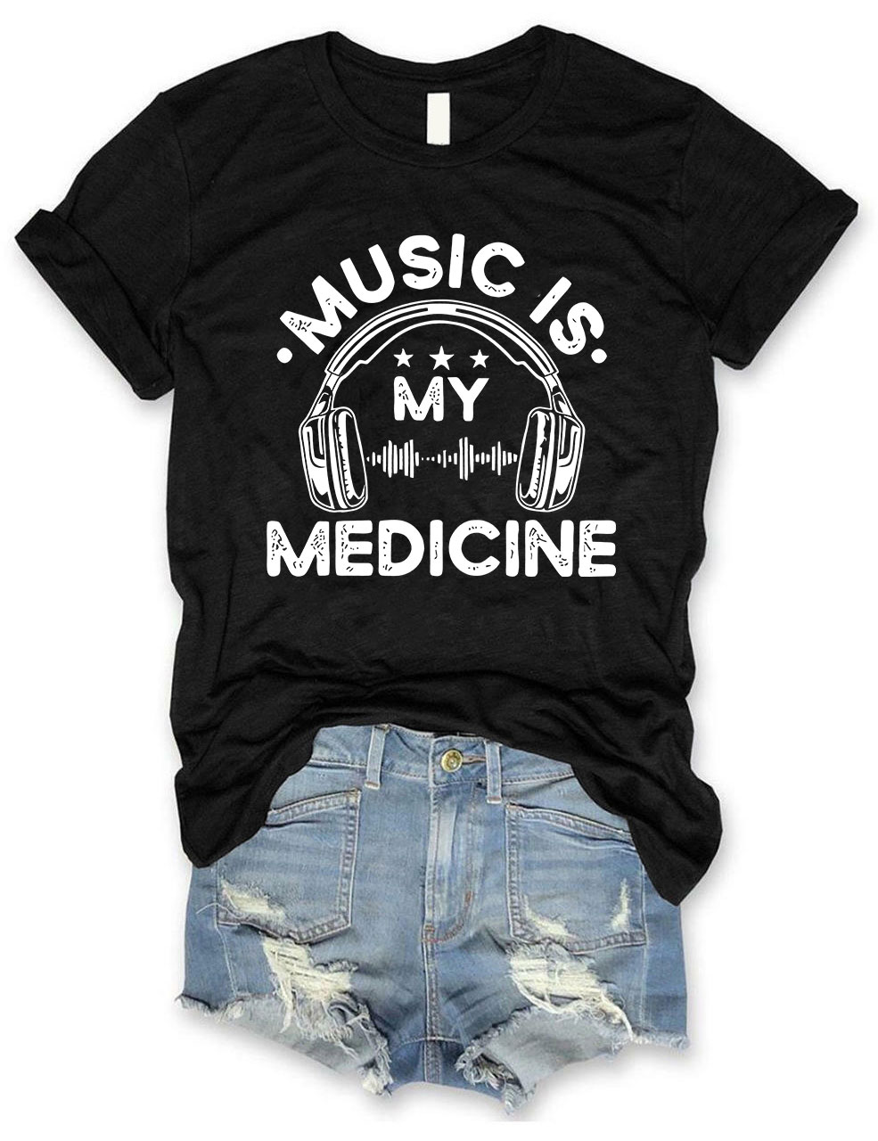 Music is in My MedicineT-shirt