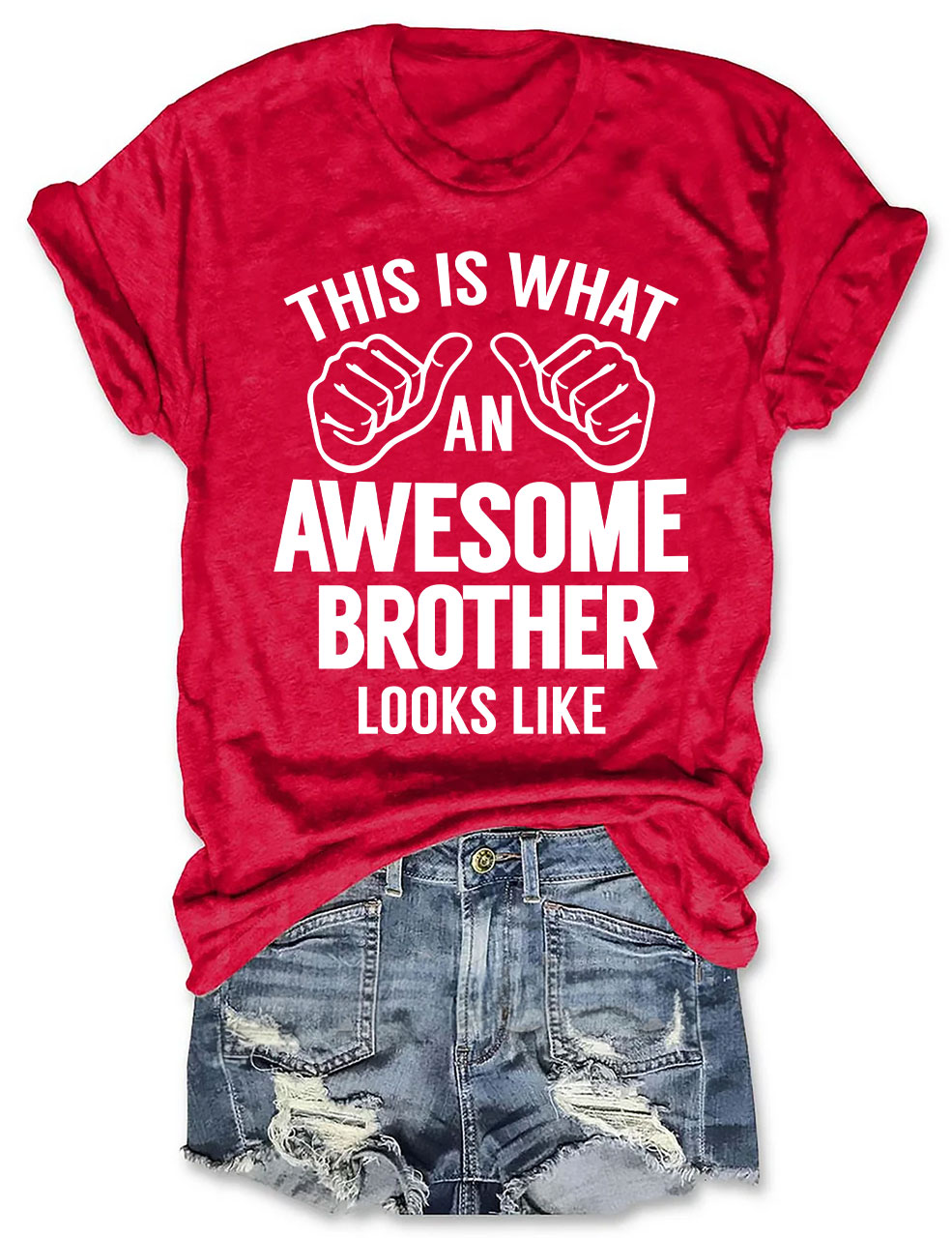 This is what an Awesome Brother Looks like T-shirt