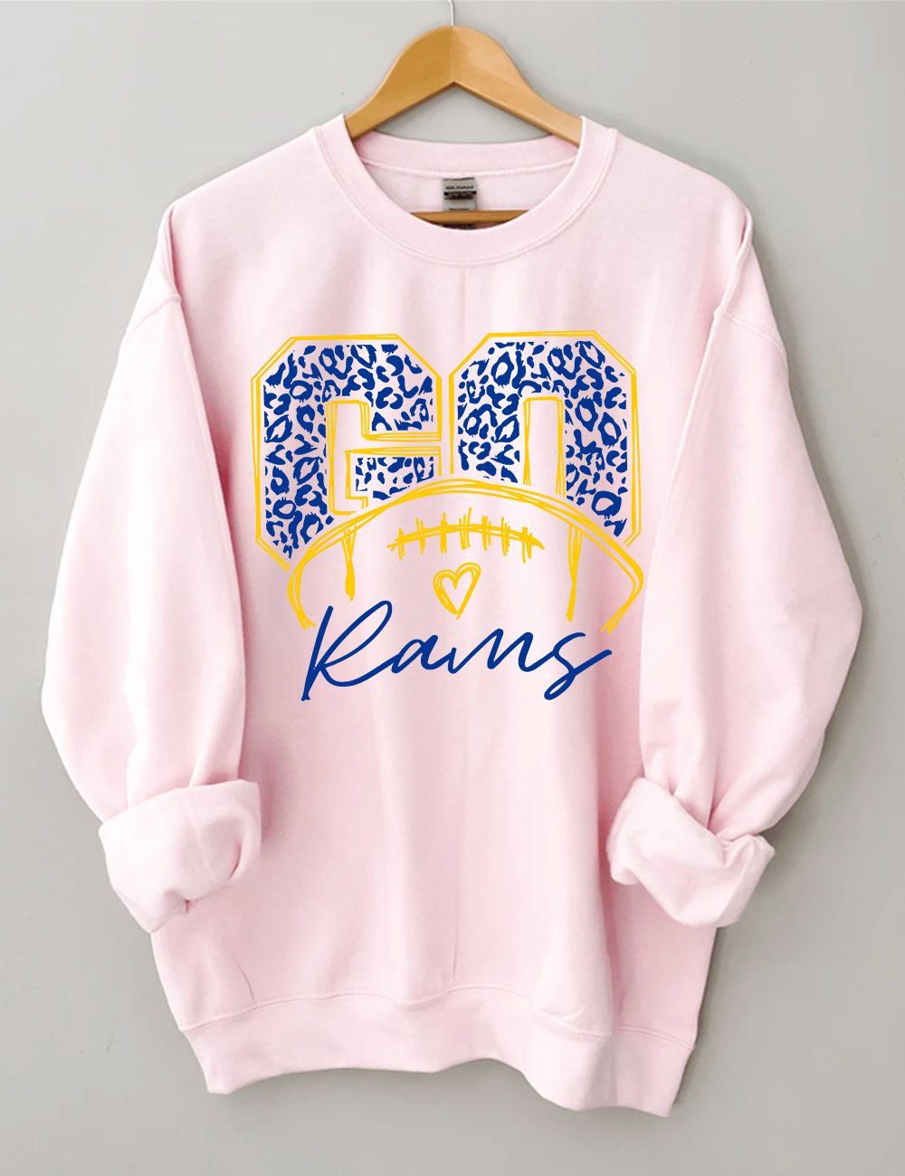 Go Rams Football Sweatshirt