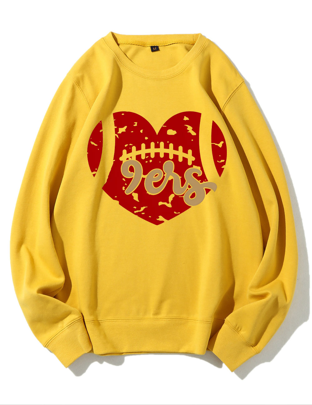 9ers Heart San Francisco Football Sweatshirt