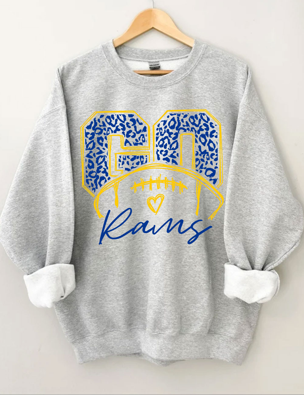 Go Rams Football Sweatshirt
