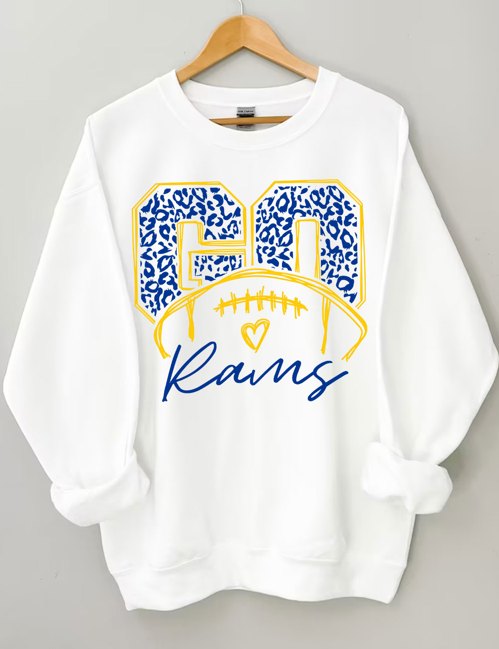 Go Rams Football Sweatshirt