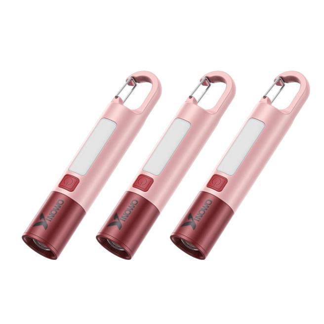 Rechargeable LED Flashlight: 3 Modes, IPX65 Waterproof & Durable for Camping, Fishing, Emergencies, Outdoor/Night Illumination