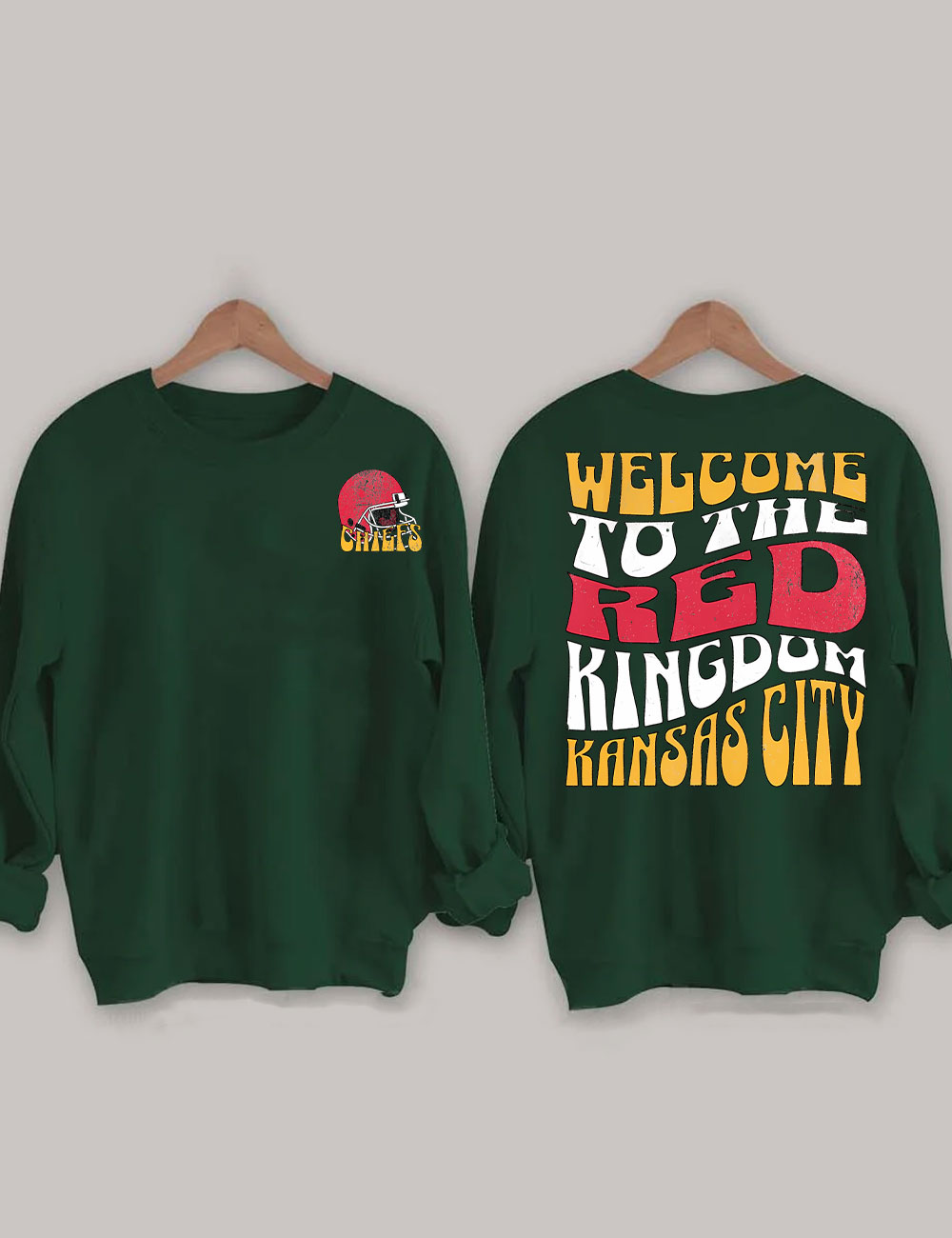 Kansas City Chiefs Football Sweatshirt