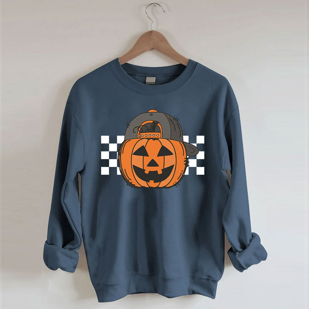 Pumpkin Dude Toddler Funny Sweatshirt