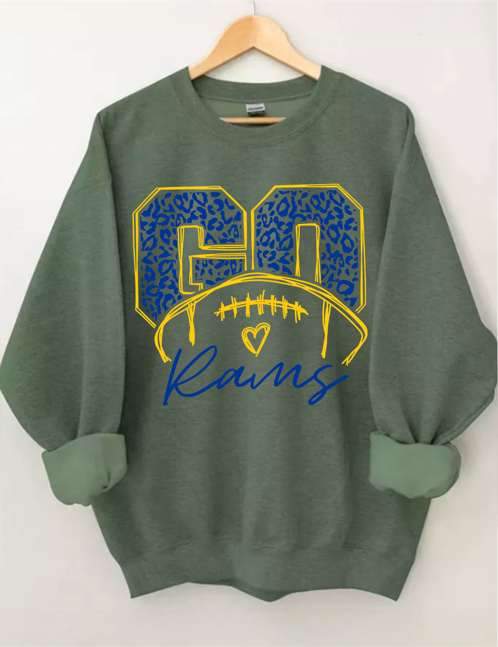 Go Rams Football Sweatshirt