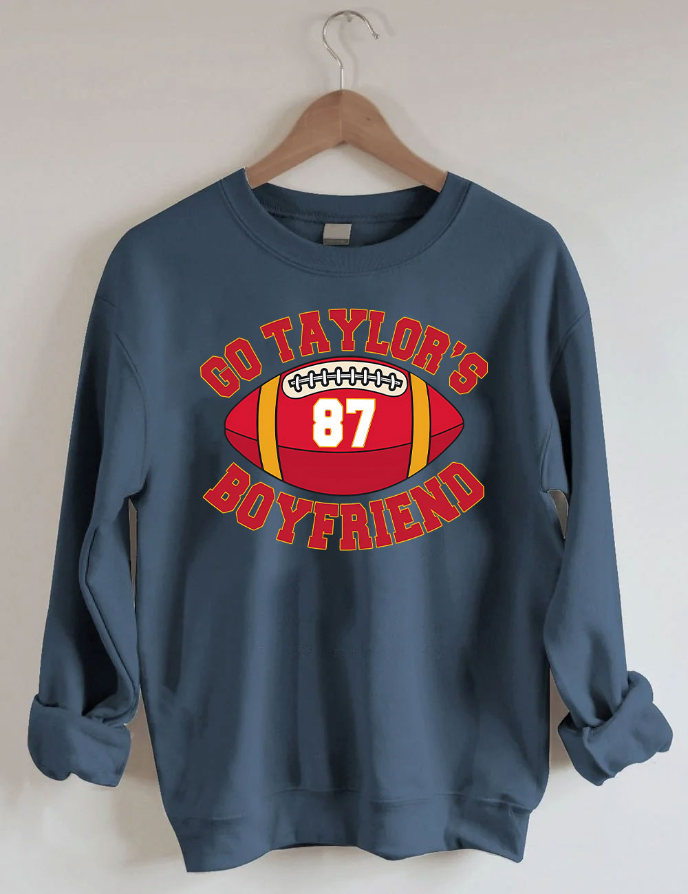 Go Taylor's Boyfriend Kelce Chiefs Football Sweatshirt