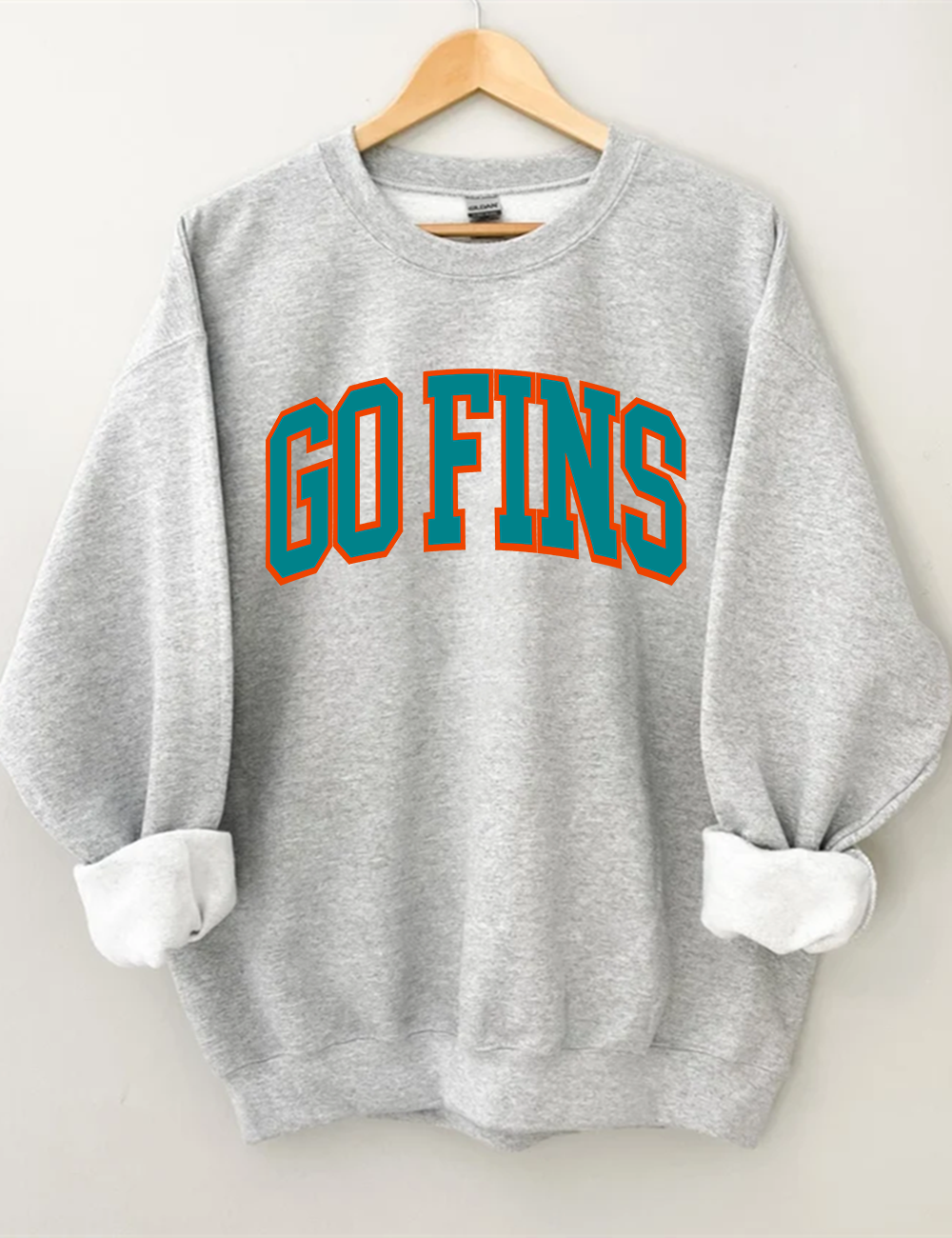 Go Fins Football Sweatshirt