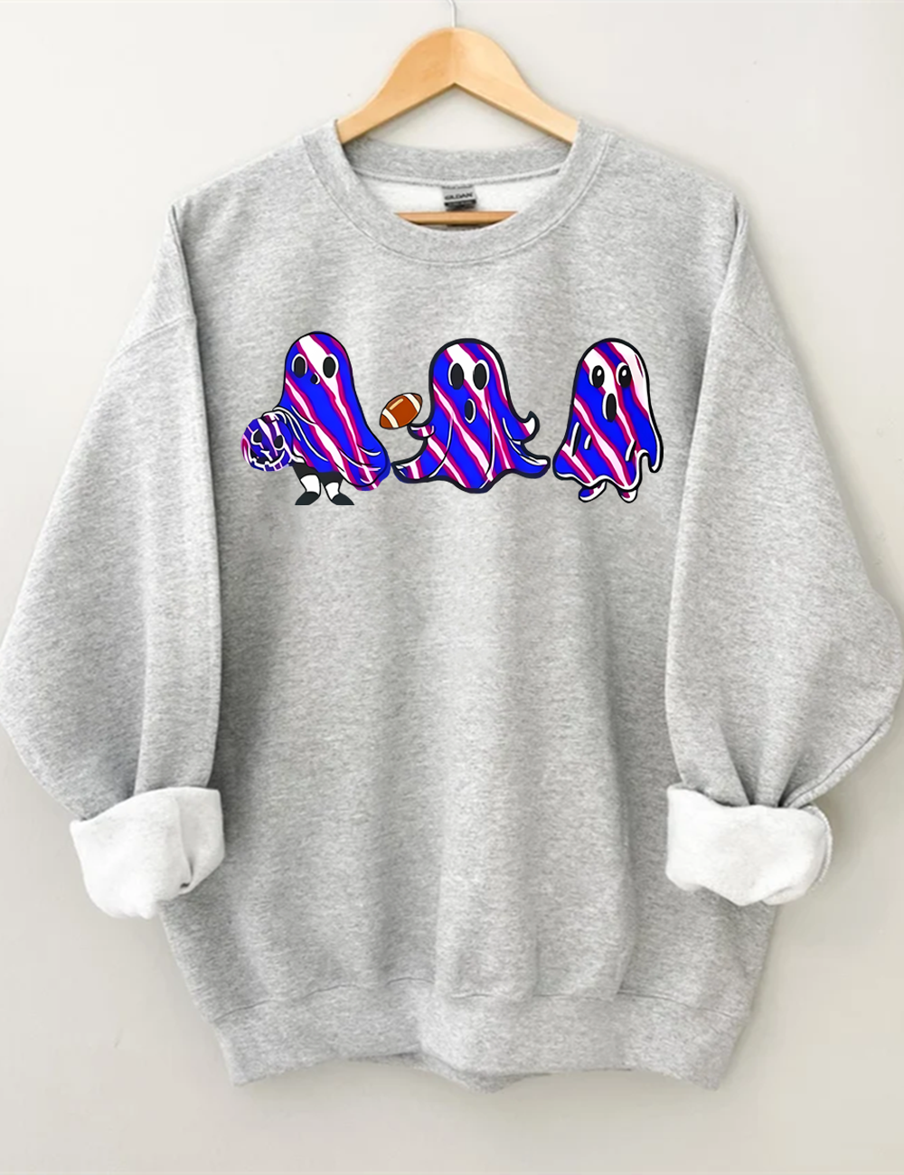 Go Bills Halloween Sweatshirt