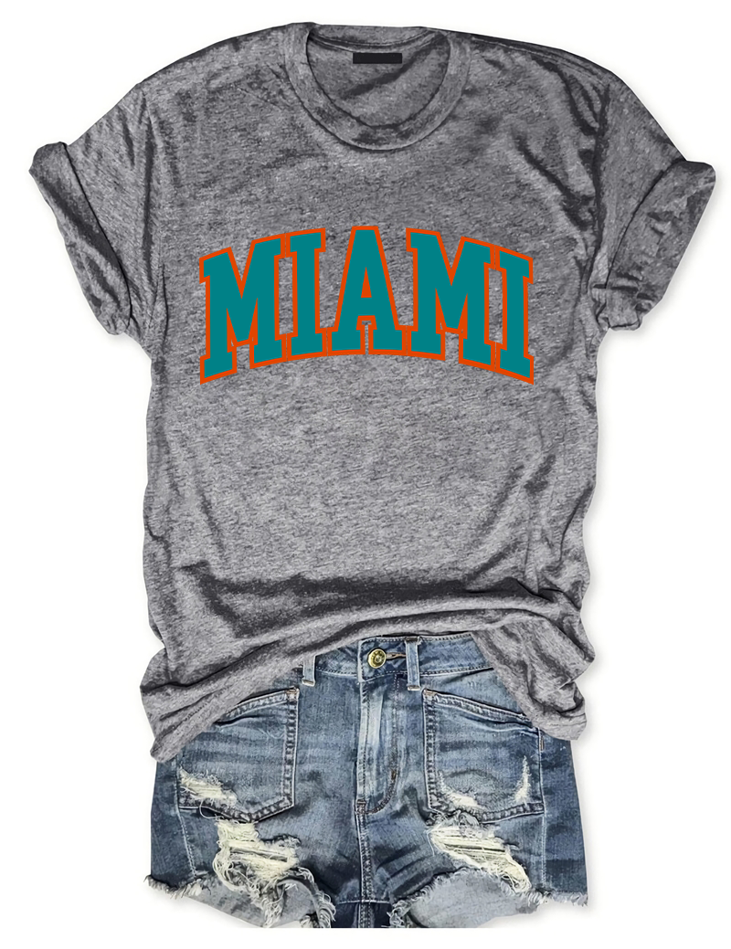 Miami Dolphins Football T-Shirt
