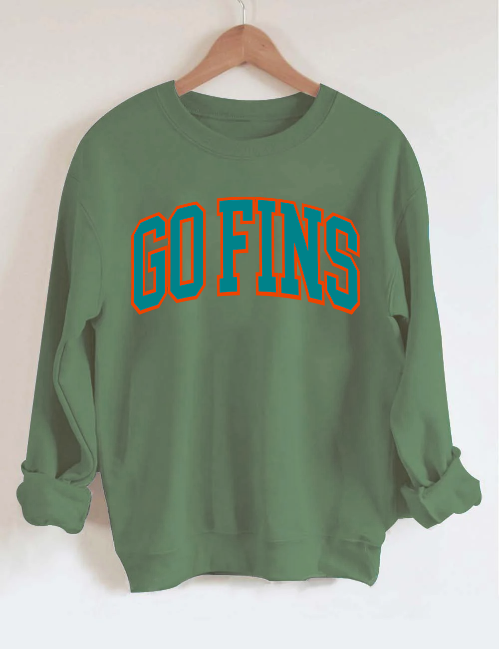 Go Fins Football Sweatshirt