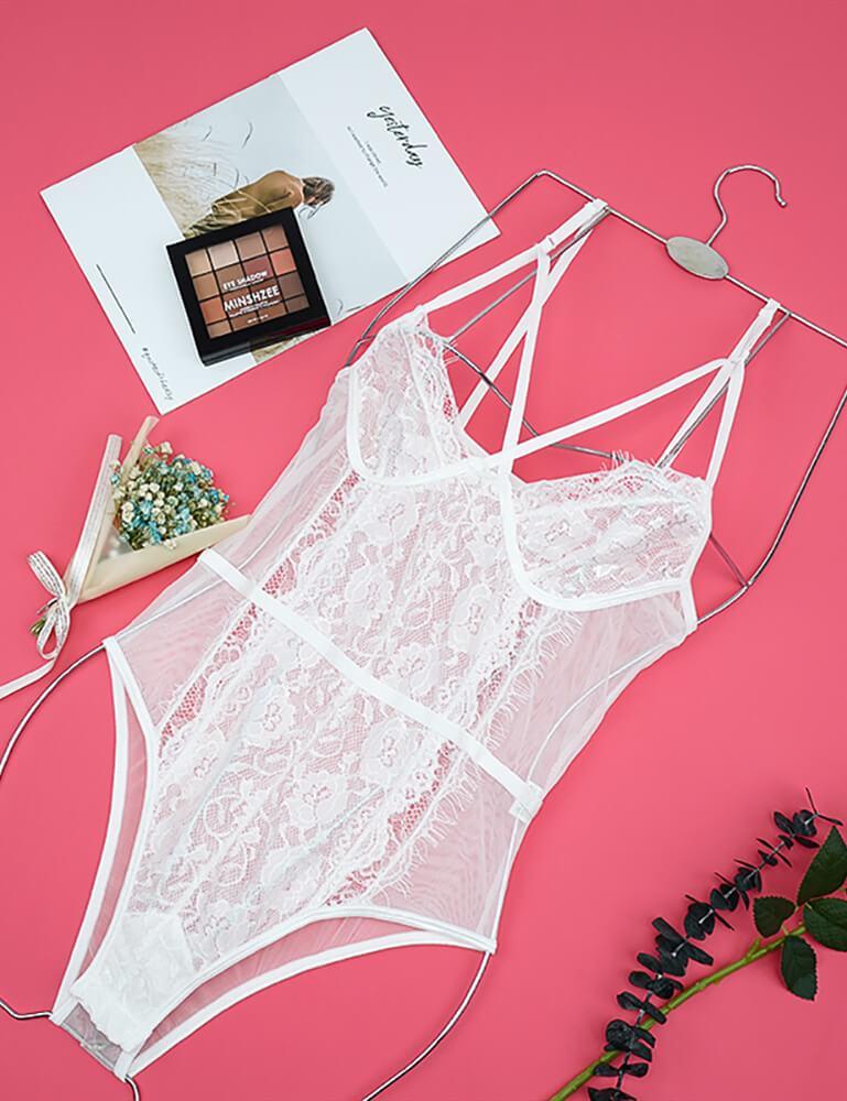 Push Up Lace Bodysuit